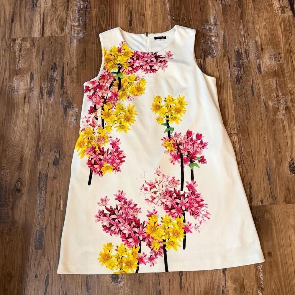 Tommy Hilfiger Sleeveless Floral Shift Dress- Size 16